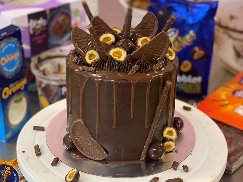 Fake Bakes Recipe - Sainsburys Chocolate Orange Cake