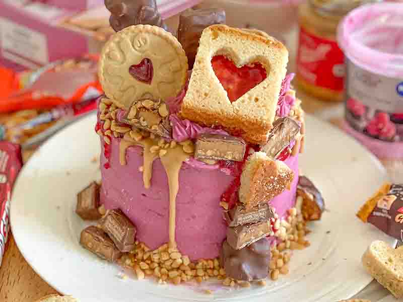 Fake Bakes Recipe - Tesco Peanut Butter & Jam Cake