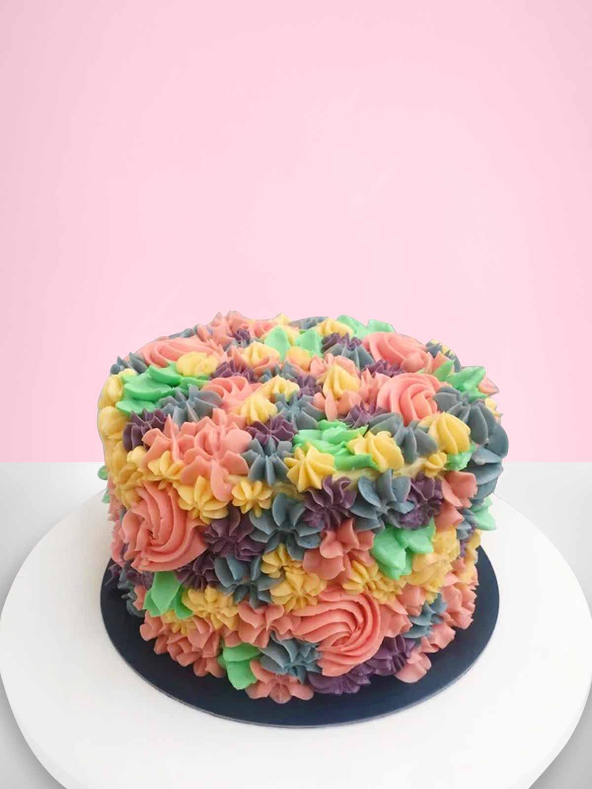 Floral Flush Buttercream Cake to Buy