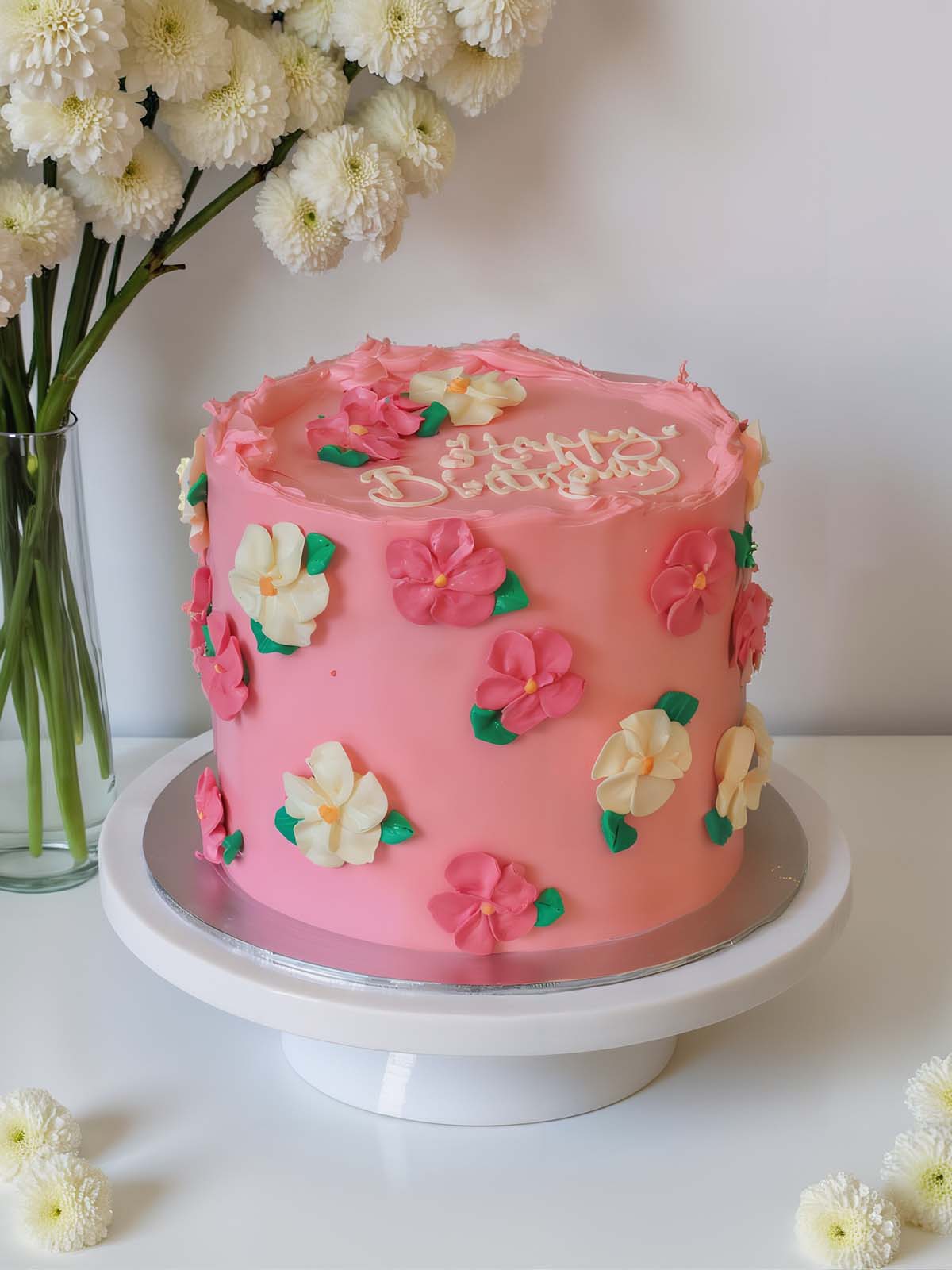 Flower Birthday Cake
