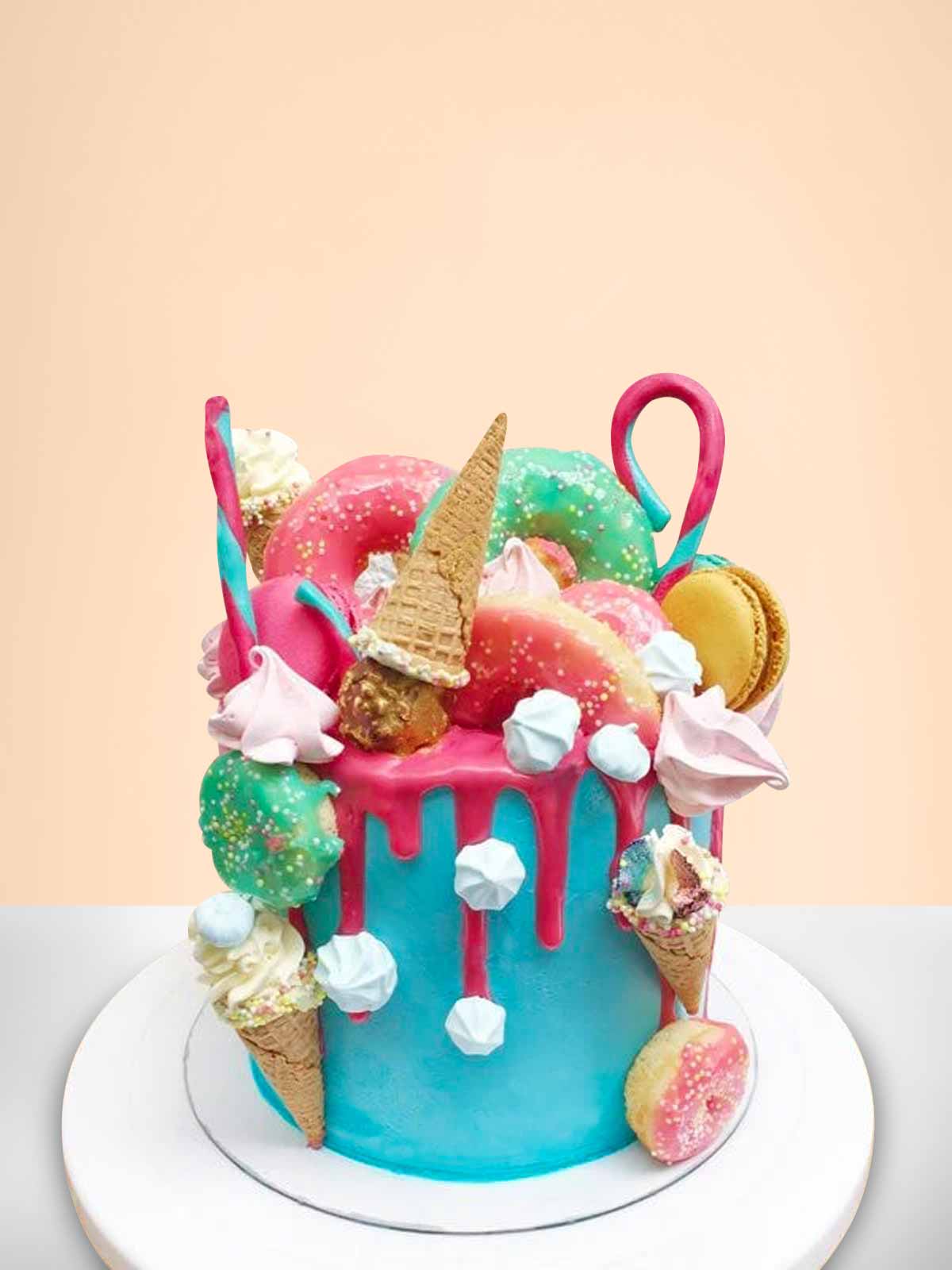 Fun Fair Unicorn Cake