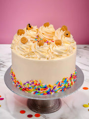 Funfetti Cookie Dough Birthday Cake Delivered