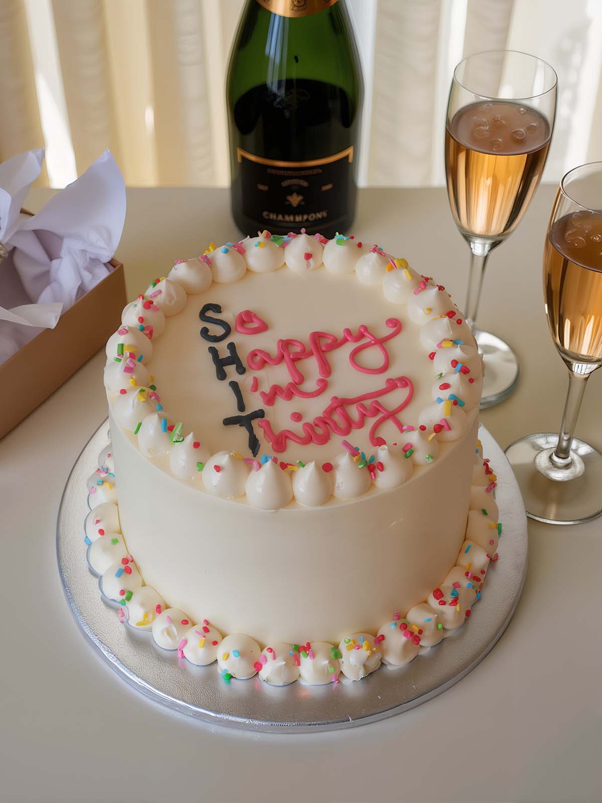 Funny Thirtieth Birthday Cake delivery London Surrey
