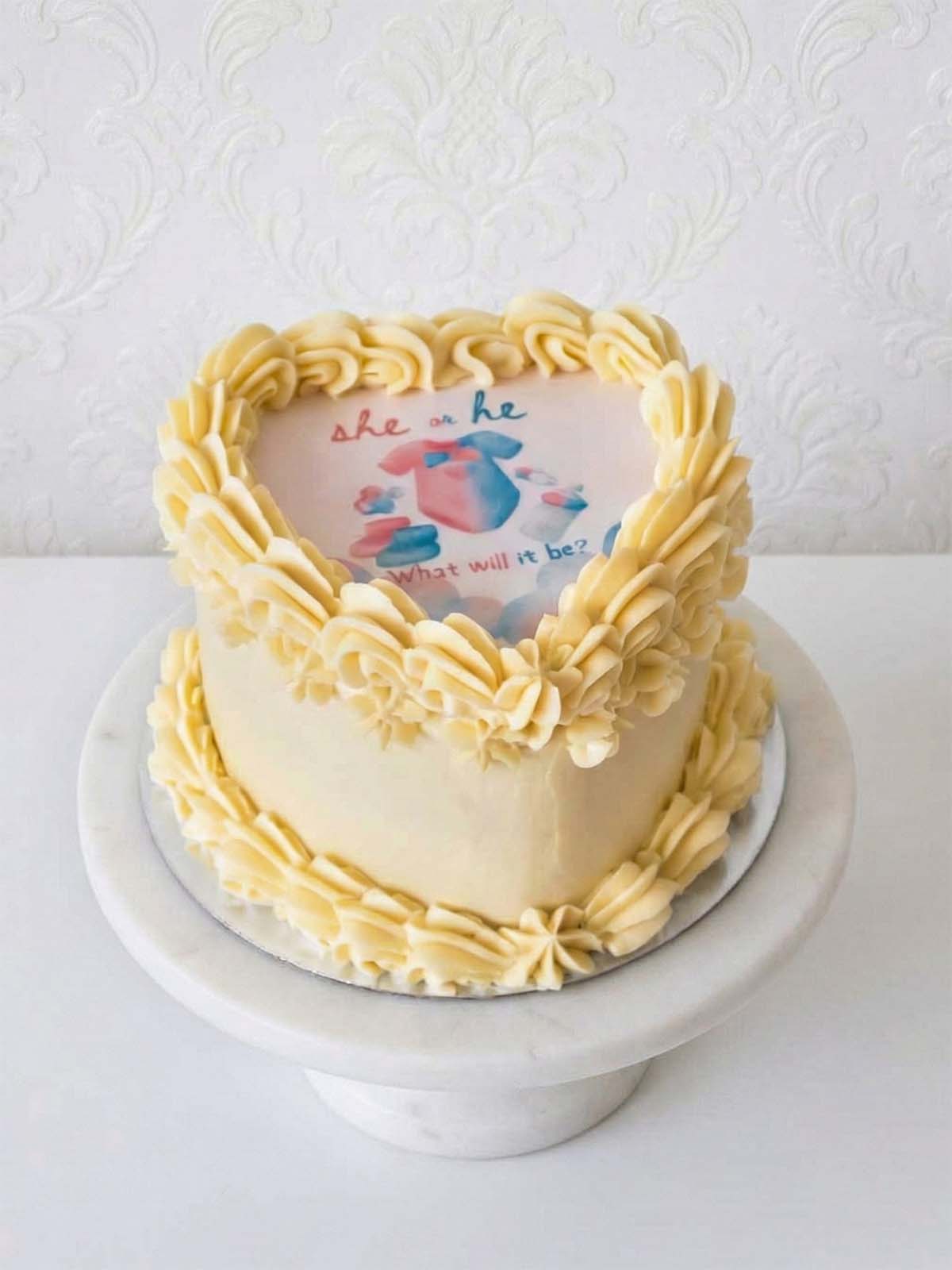 Gender Reveal Cake Delivered London