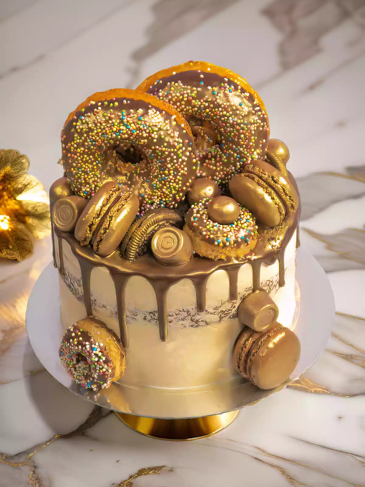 Ghetto-Riche Salted Caramel Chocolate Cake