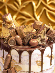 Golden Stella Cake