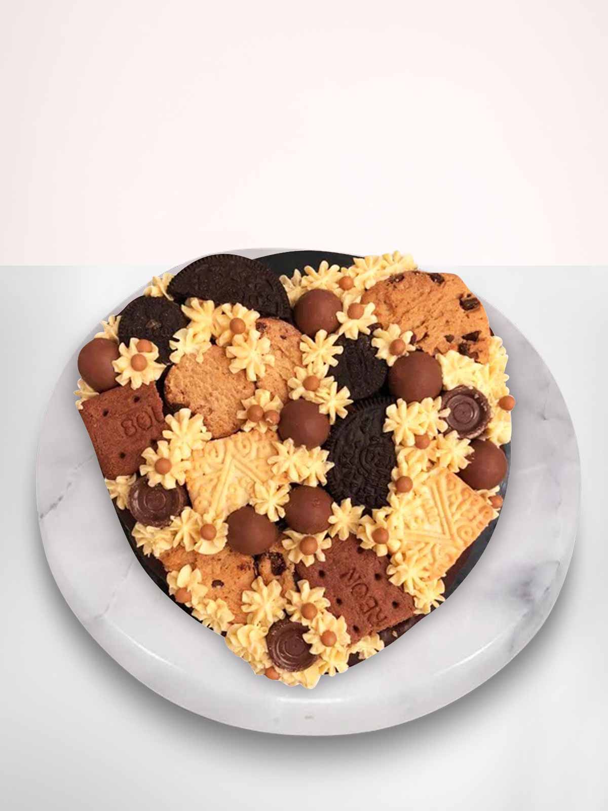 Heart Choco Cookie Cake to Buy
