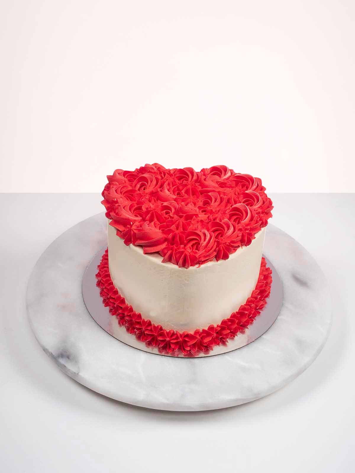 Heart Red Velvet Cake London Surrey Berkshire