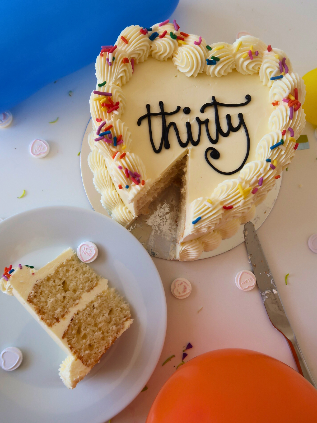 Heart Shaped Birthday Cake to order for delivery