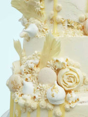 Ivory Dreams Wedding Cake