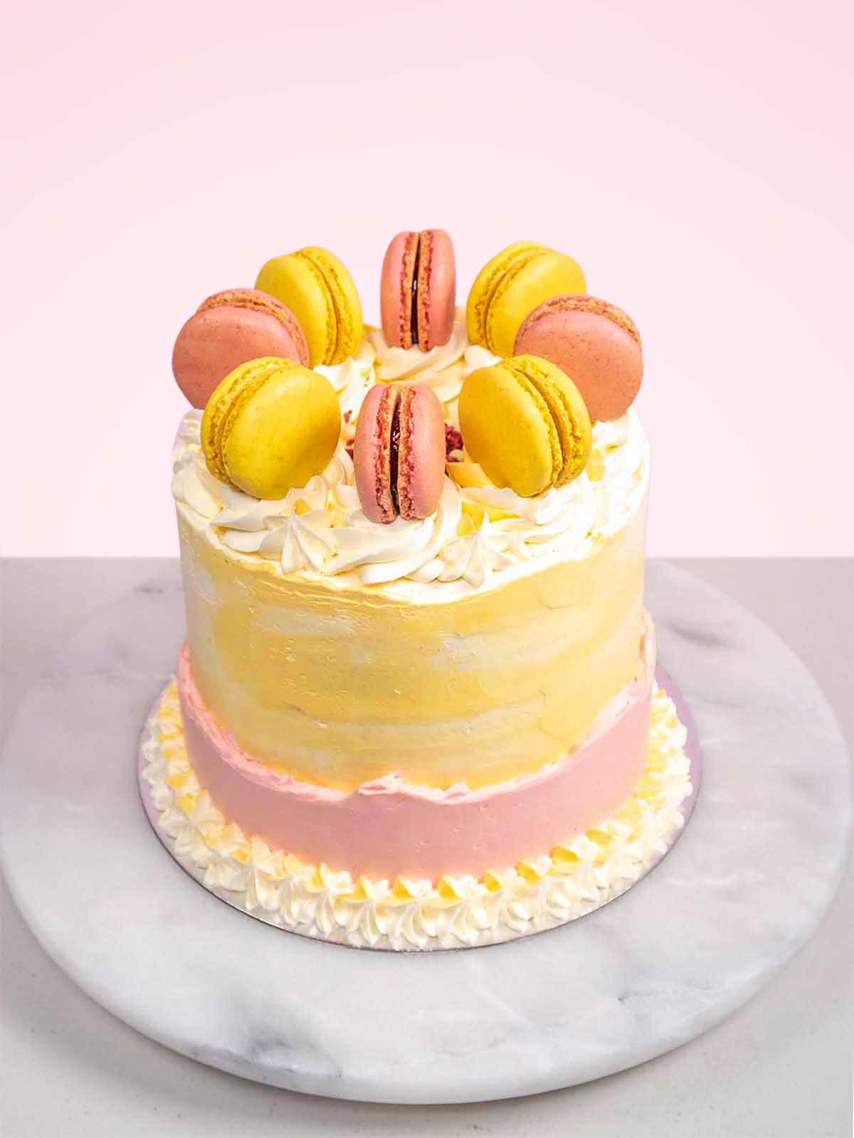 Lemon Raspberry Vintage Cake to Buy