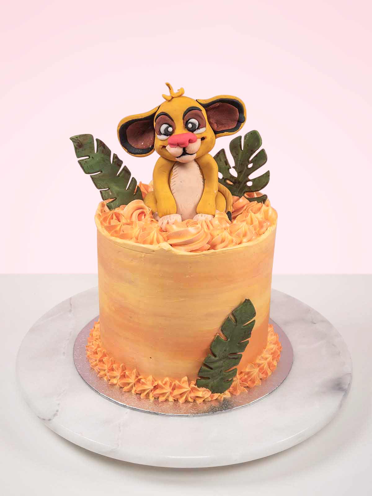 Lion King Simba Cake