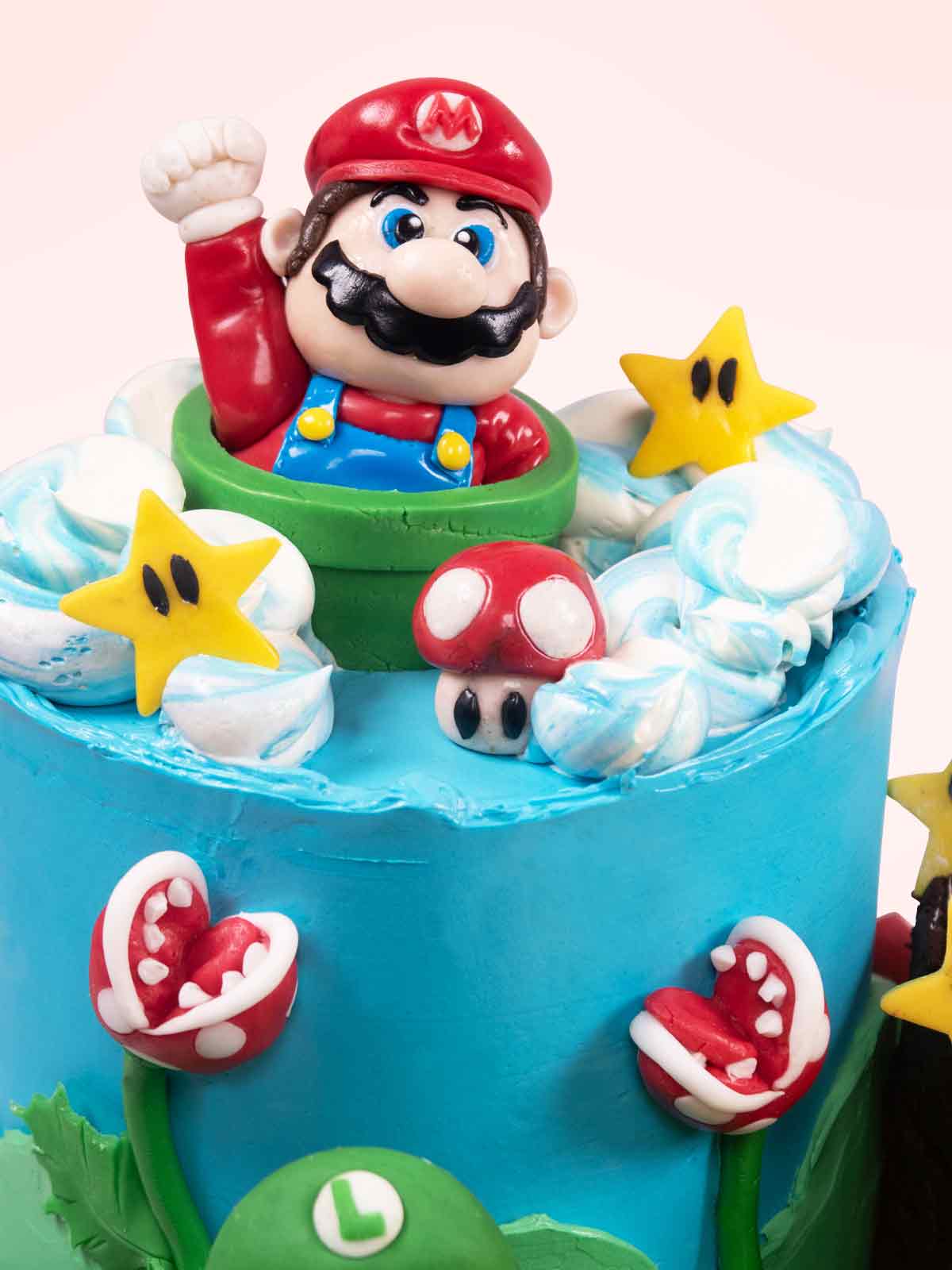 Mario Edible Cake Topper
