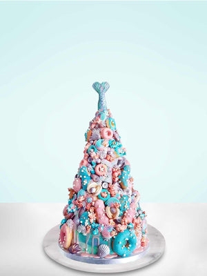 Mermaid Croquembouche Cake