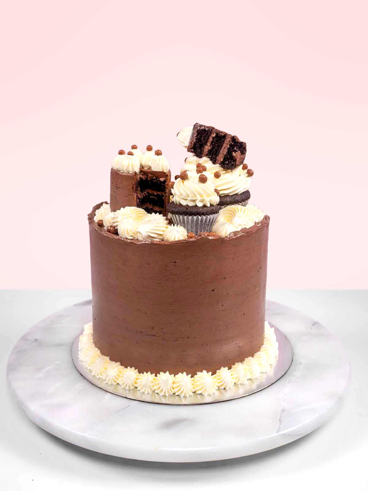 Le cake design choc et élégant