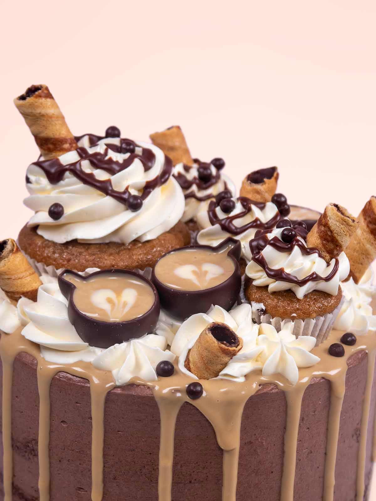 Mocha Frappe Cupcake Cake Near Me