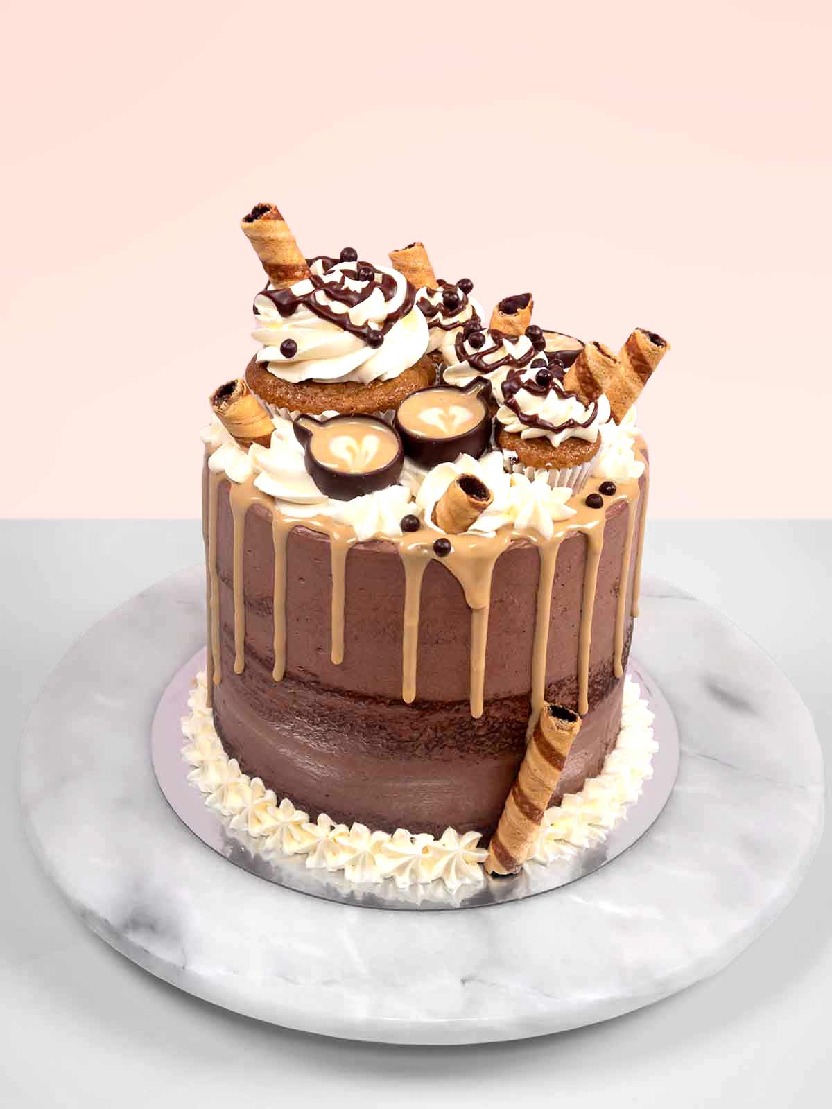 Mocha Frappe Cupcake Cake to Buy