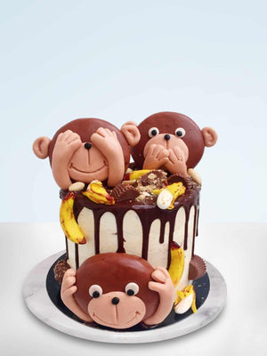 Monkey Business Cake