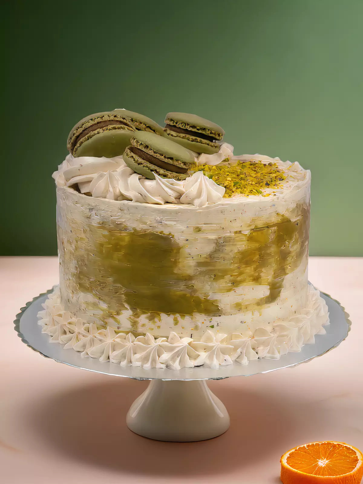 Orange and Pistachio Cake