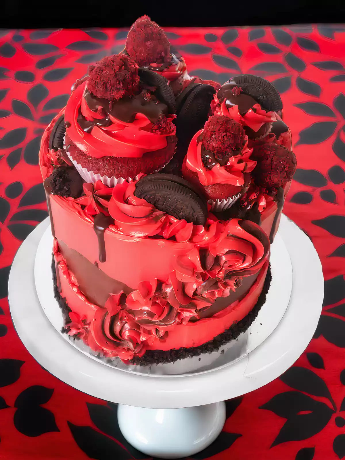Oreo Red Velvet Cake Delivered