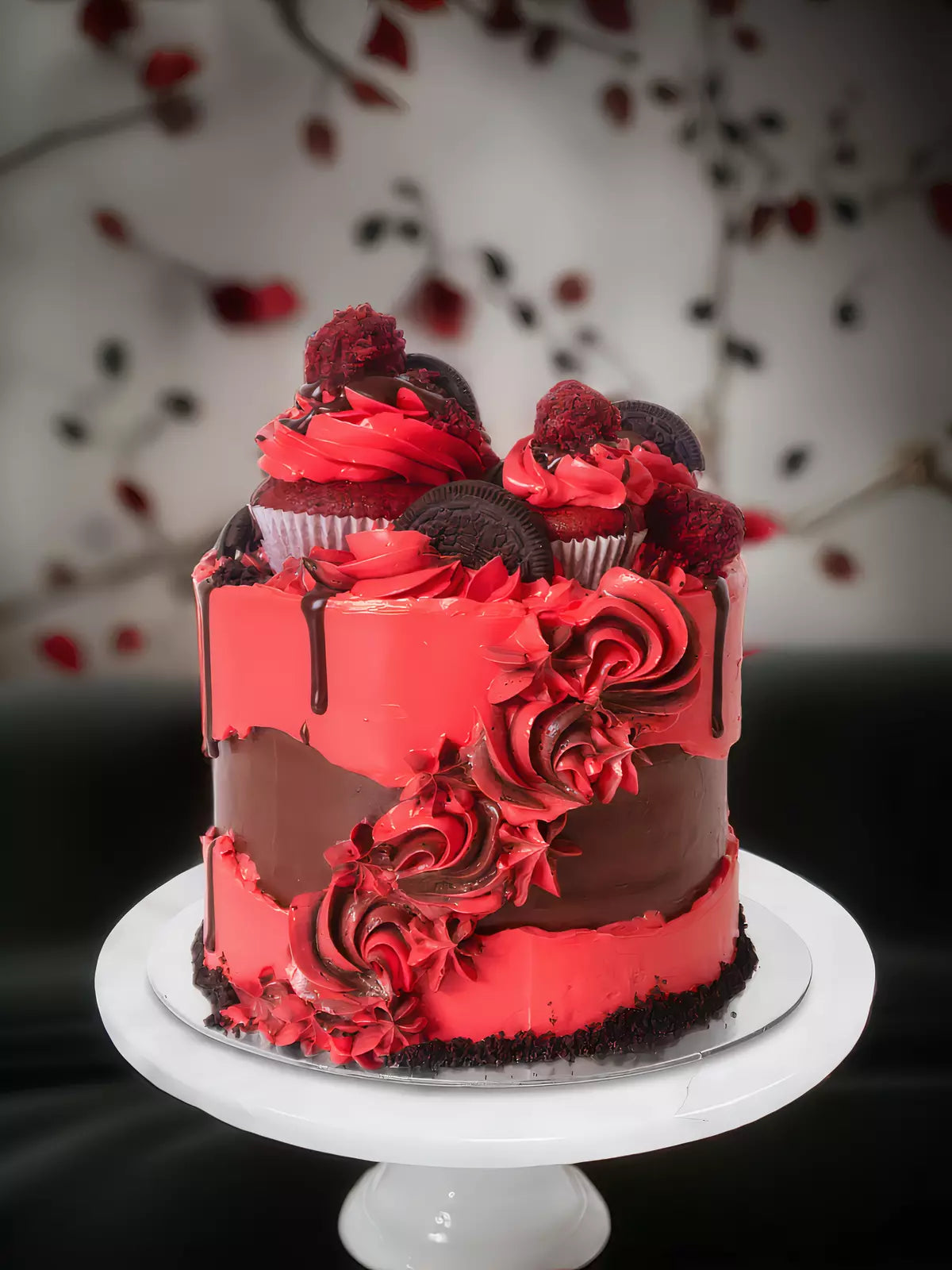 Oreo Red Velvet Cake - London and Surrey