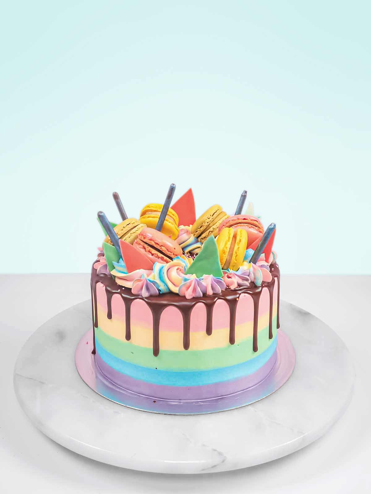 Pastel Pixie Rainbow Cake London Surrey Berkshire