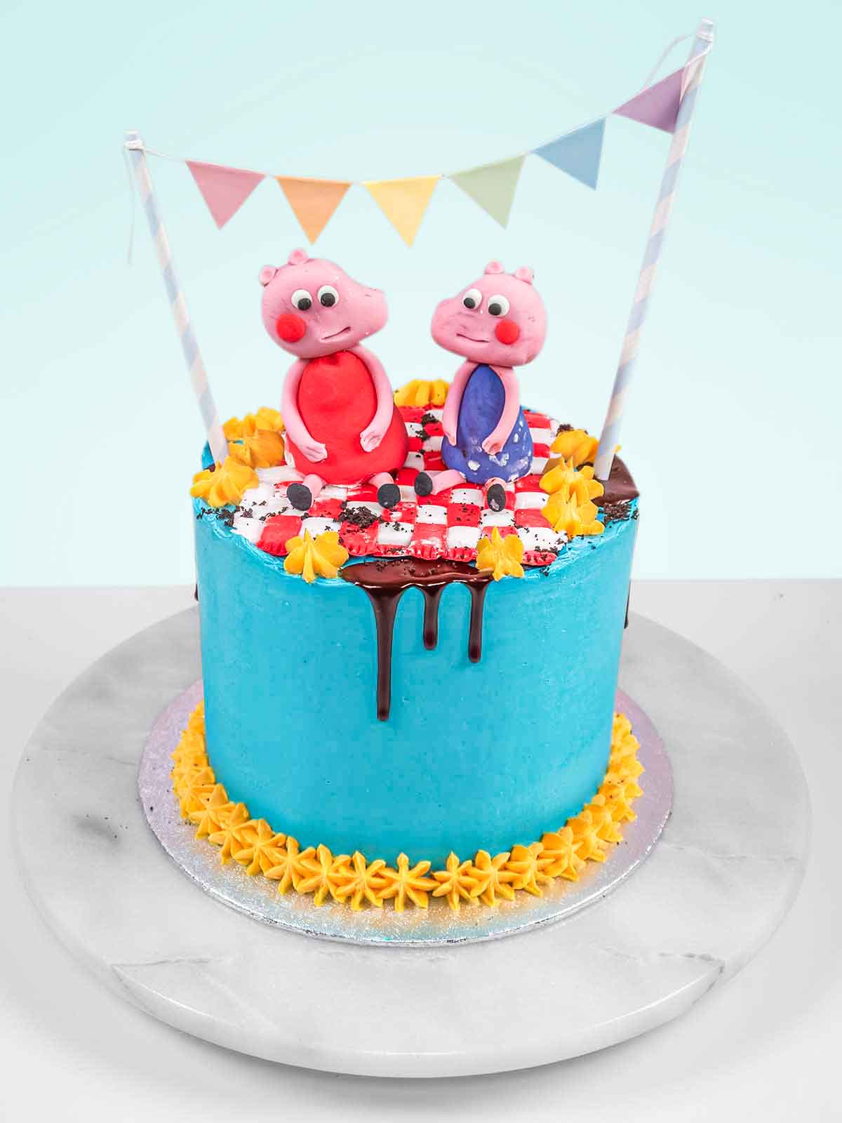 Cakeology - Cute Peppa pig cake for a 2nd birthday!🥳🐽🍄🍭🌸 | Facebook
