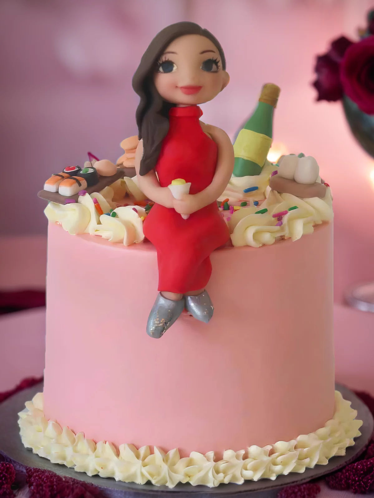 Personalised Female Favourite Things Cake