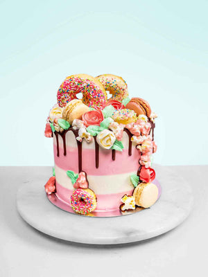 Giant Cupcake Smash Cake - Around the World in 80 Cakes