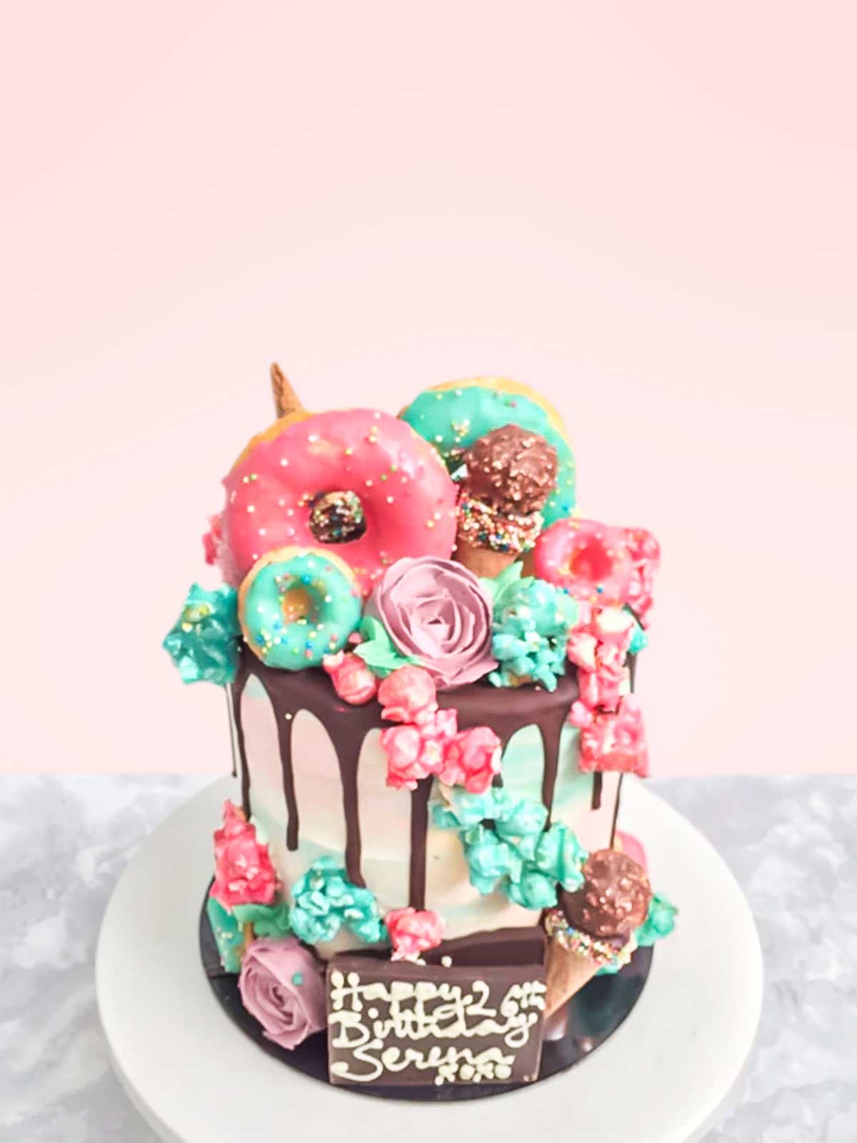 Pop Princess Birthday Cake
