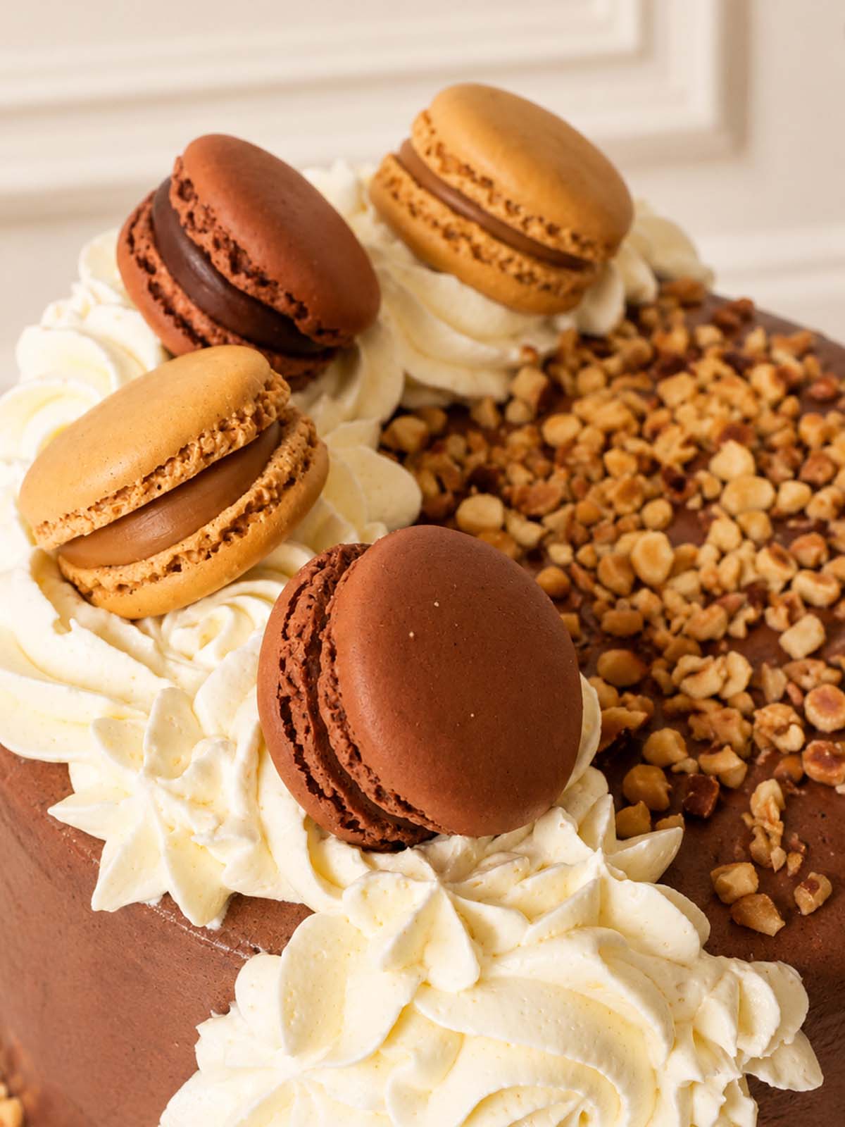 Posh Chocolate Hazelnut Cake