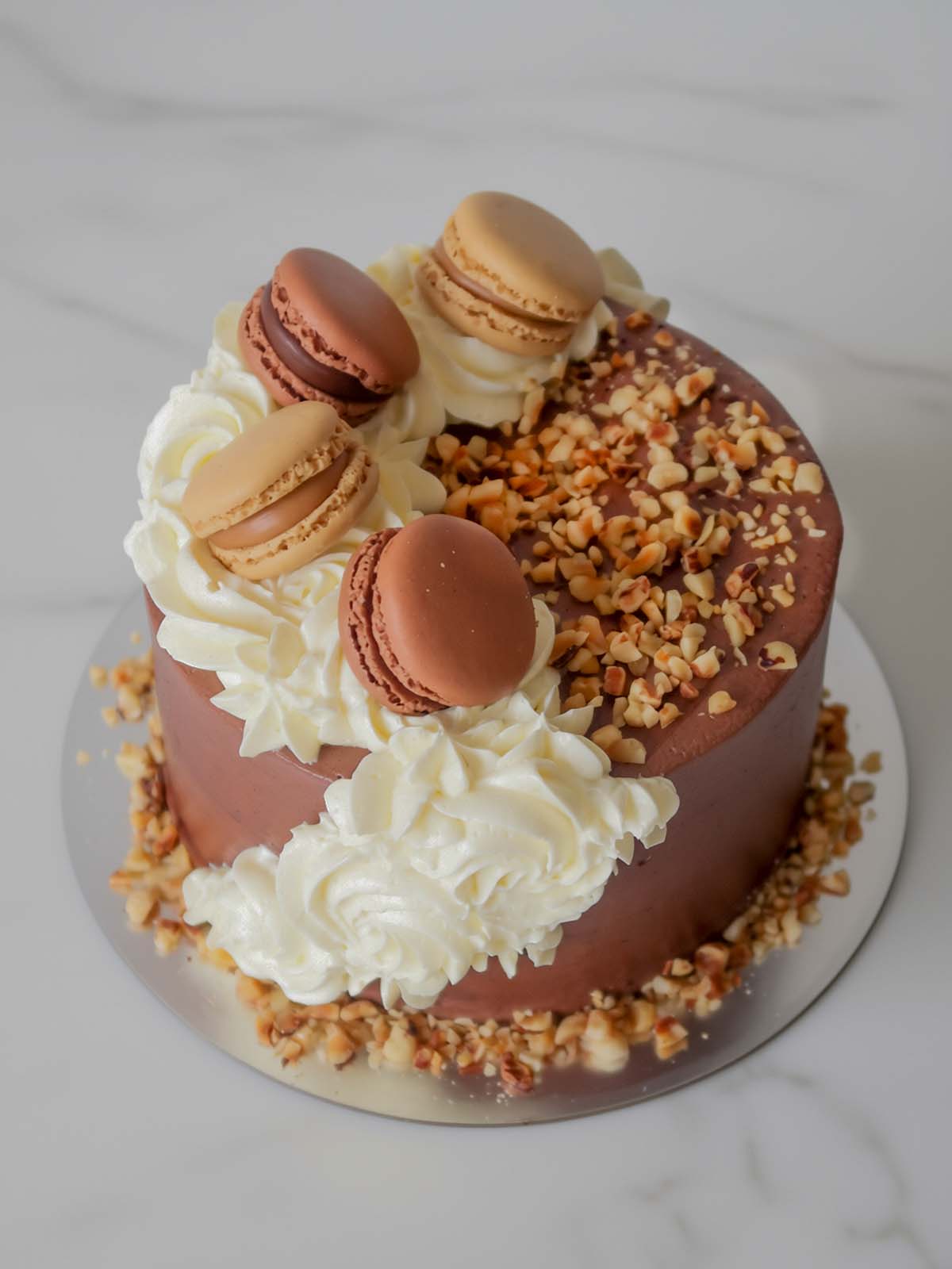 Posh Chocolate Hazelnut Cake