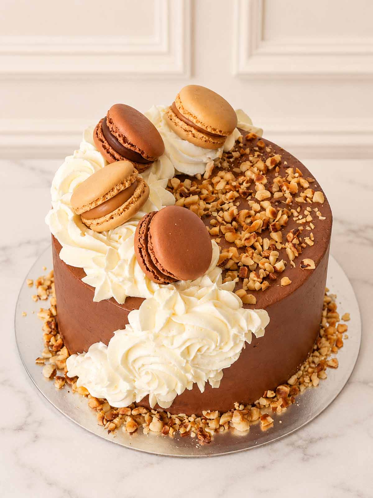 Posh Chocolate Hazelnut Cake