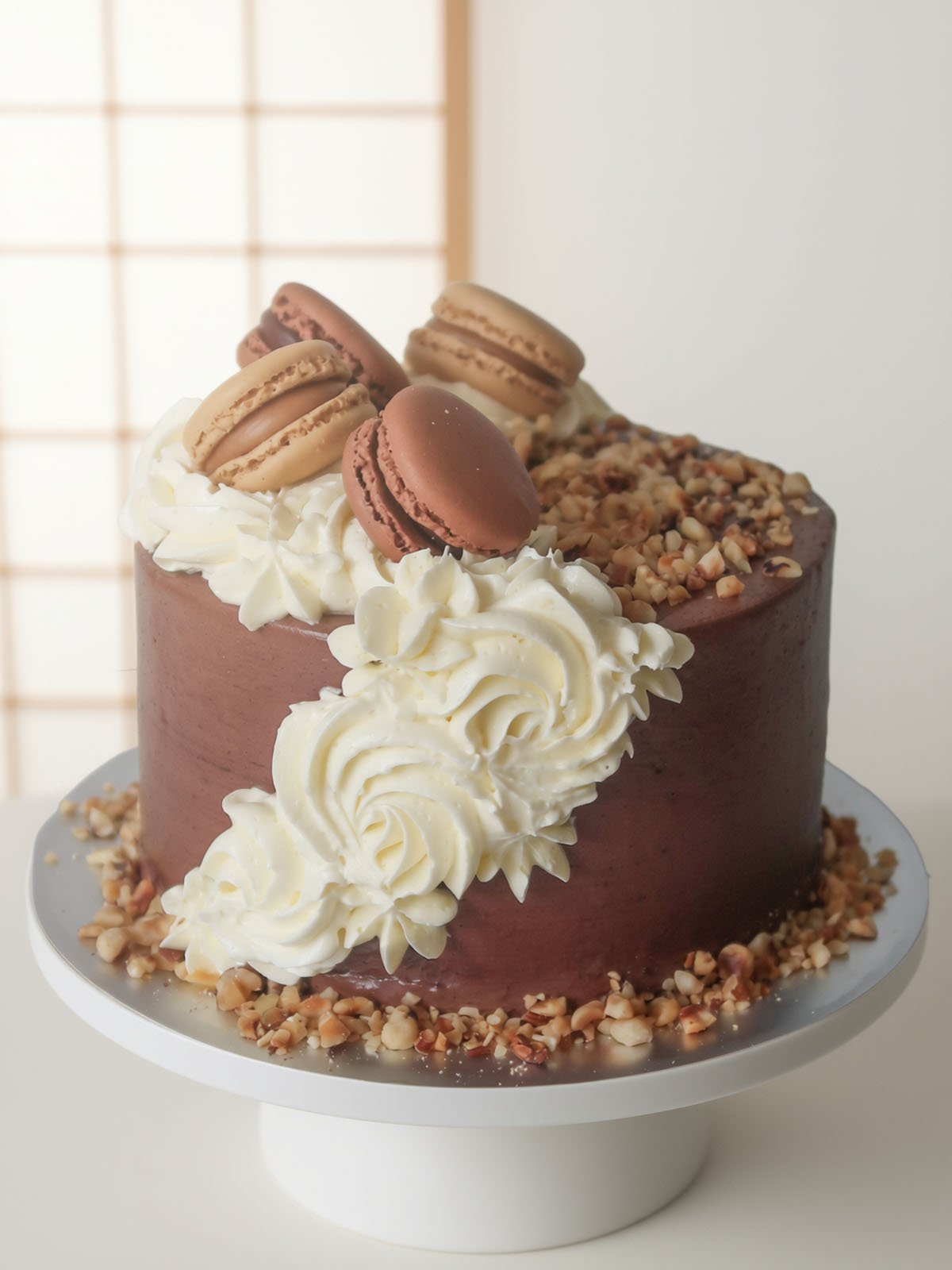 Posh Chocolate Hazelnut Cake