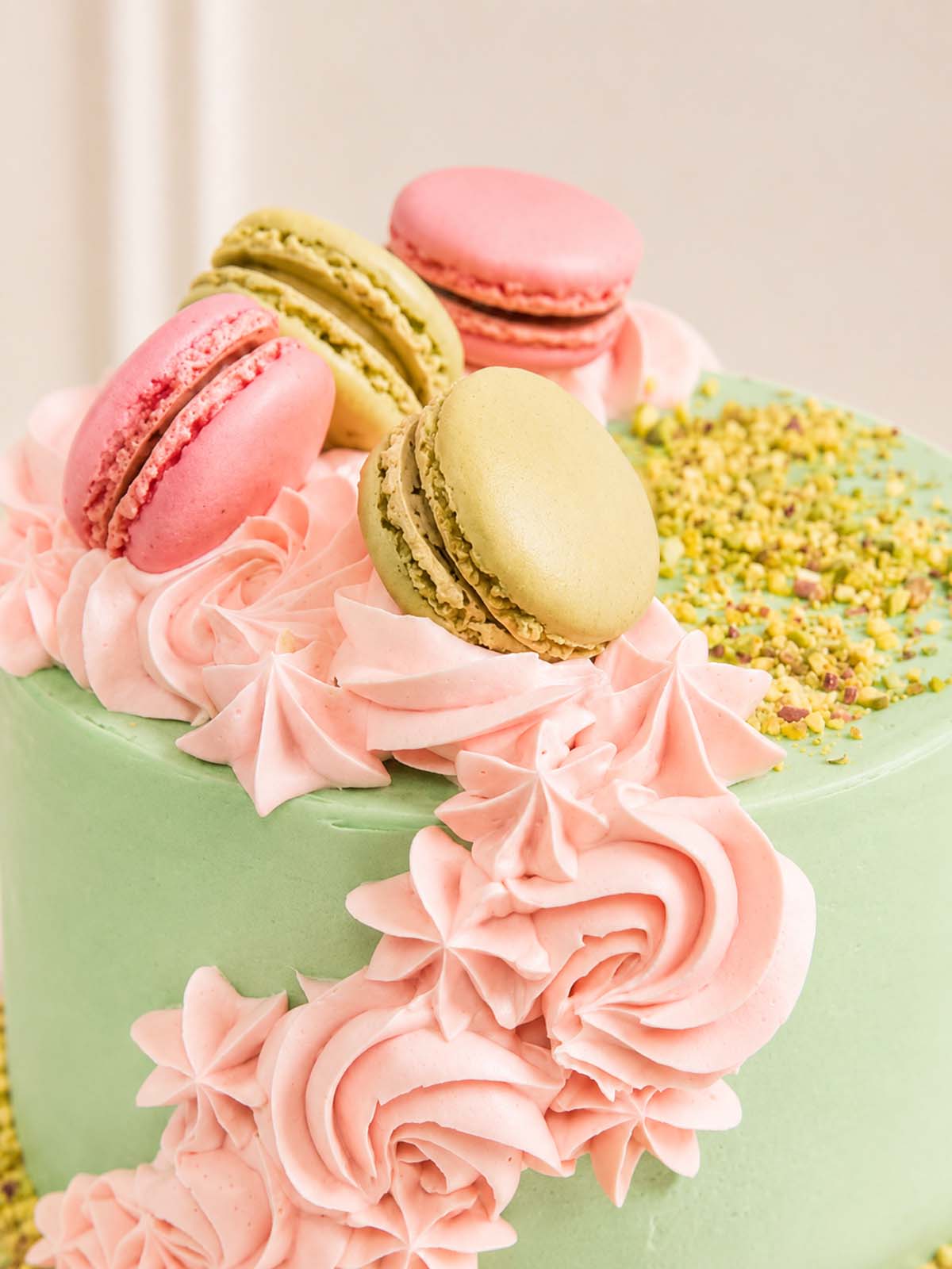 Posh Pistachio Cake