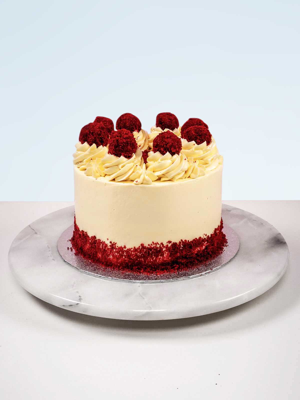 Red Velvet Truffle Cake London Surrey Berkshire