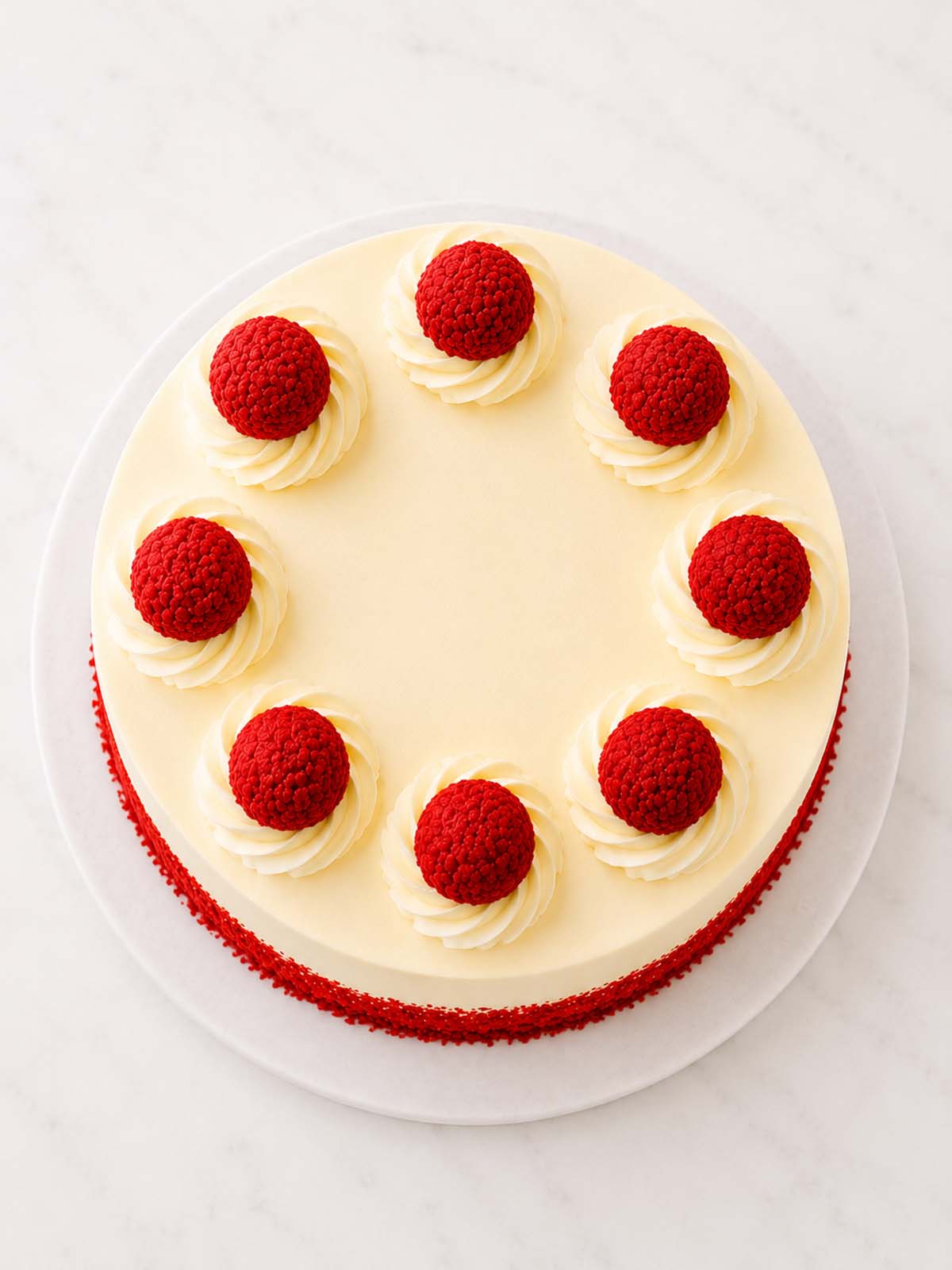 Red Velvet Truffle Cake handmade in London and Surrey 