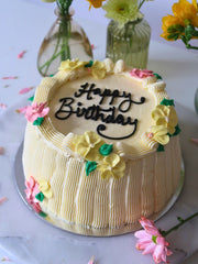 Retro buttercream viral birthday cake London Surrey