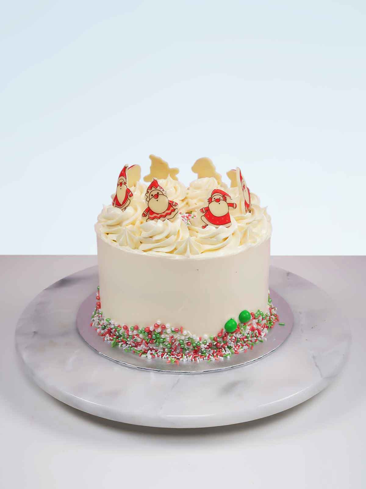 Santa Christmas Party Cake London Surrey Berkshire