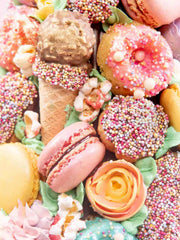 Secret Garden Croquembouche Cake Wedding Cake