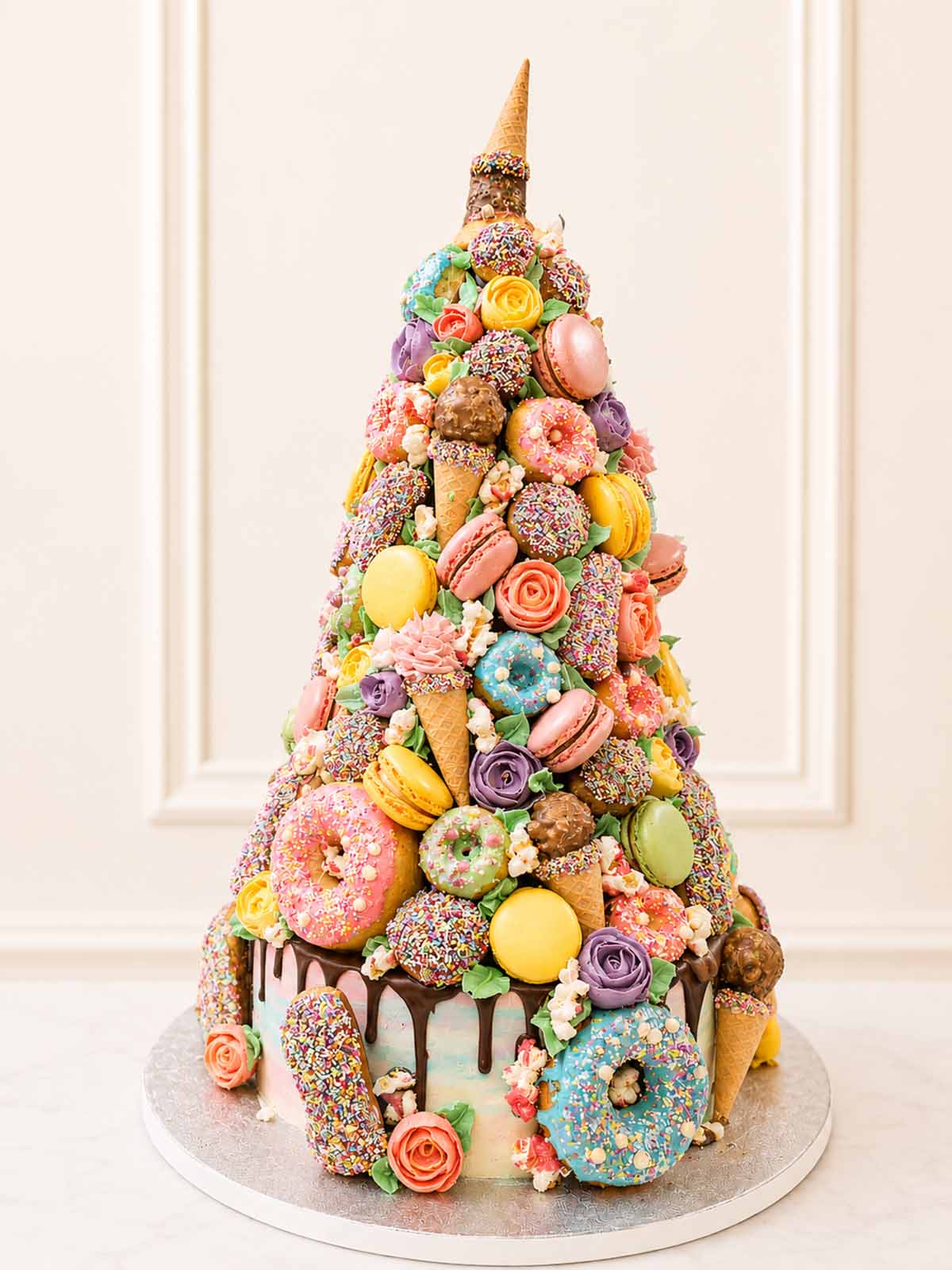 Secret Garden Croquembouche Cake Delivered toLondon Surrey