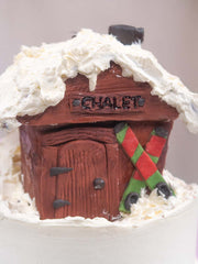 Ski Lodge Cake