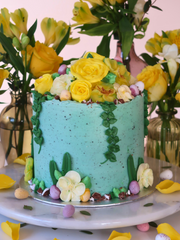 Spring Easter Buttercream Bloom Cake London Surrey