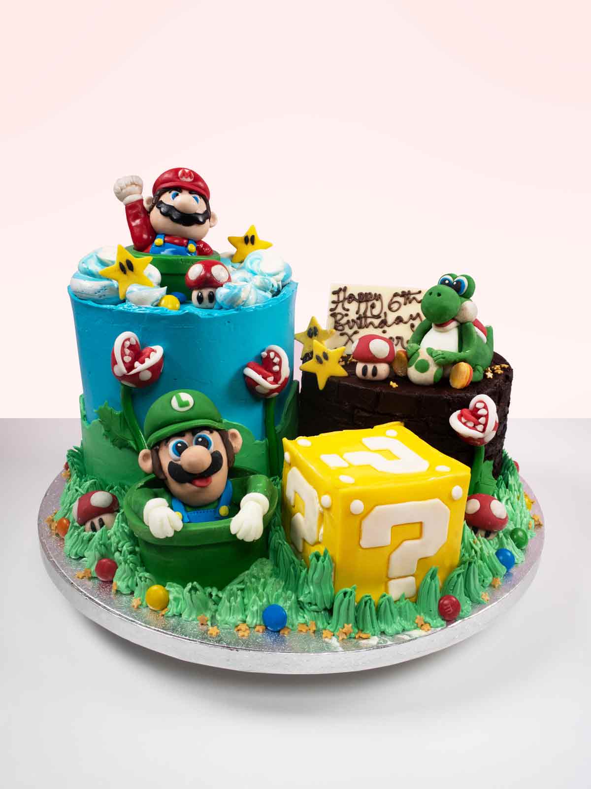 Super Mario Birthday Cake delivered Surrey, London, Berskhire