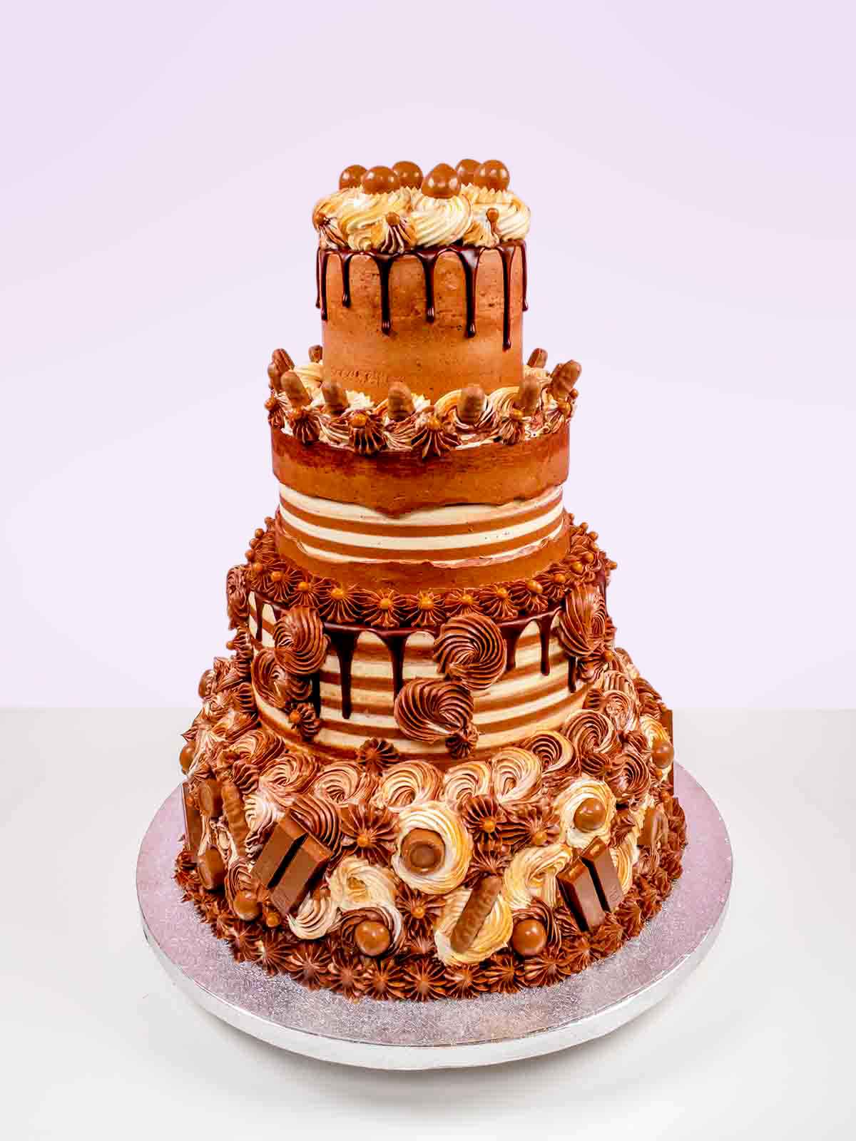 Till Death by Chocolate Do Us Part Wedding Cake Delivery