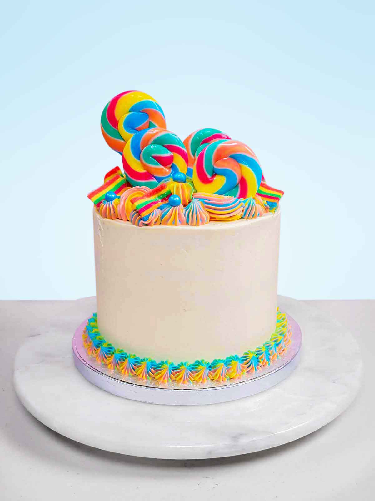 Ultimate Rainbow Cake London Surrey Berkshire