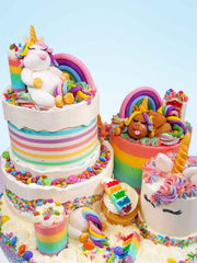 Unicorns & Rainbows Cakescape Cake