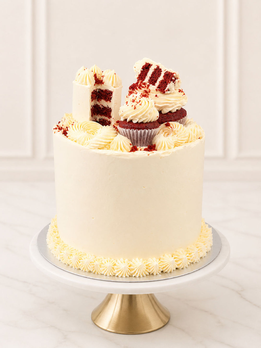 Meta Red Velvet Cake delivered in Soho