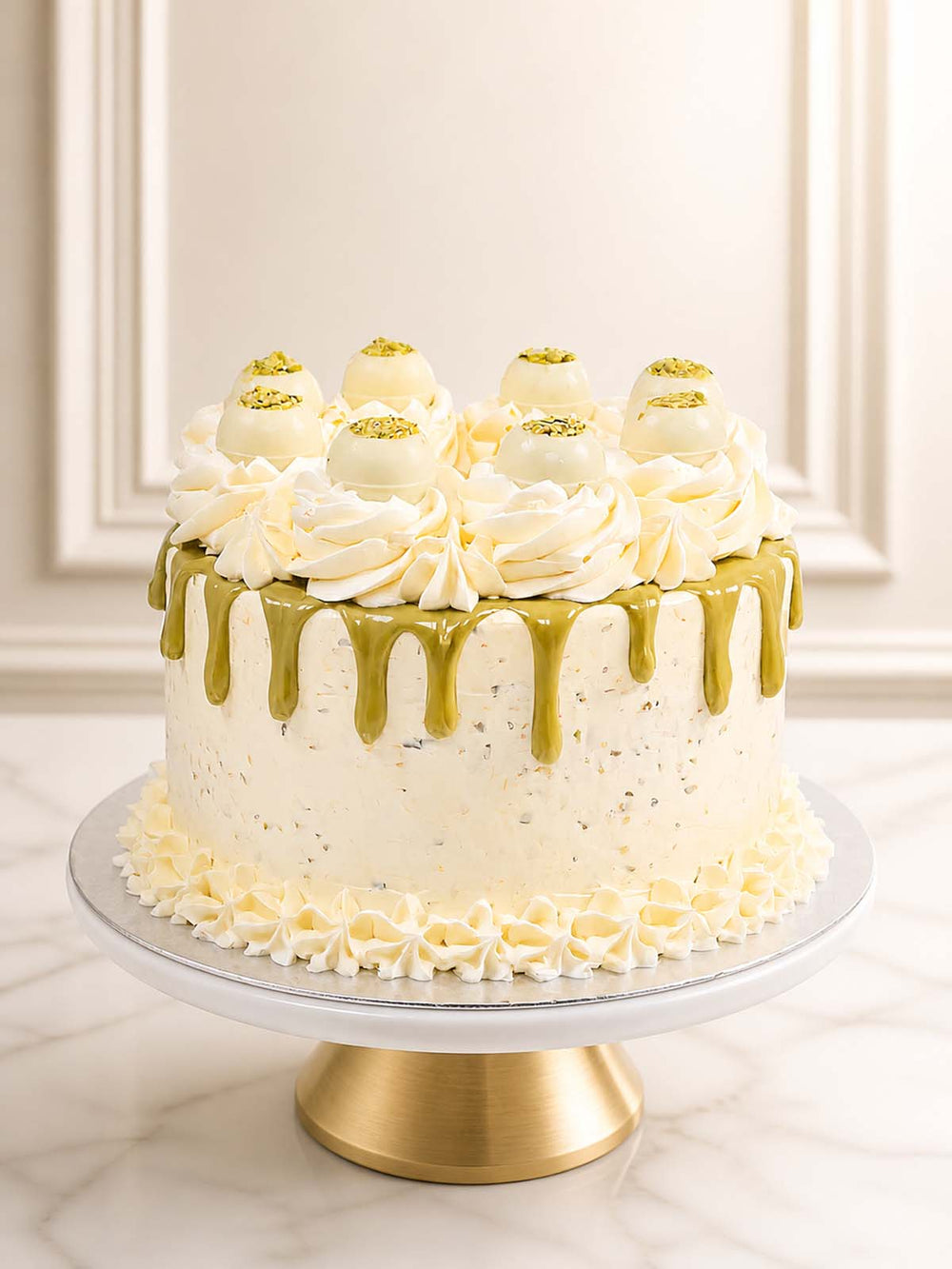Pistachio Truffle Cake delivered in Guildford