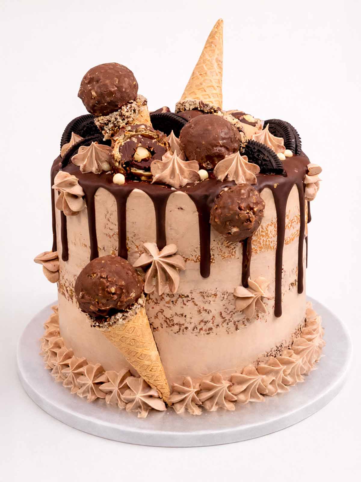 Nutella Ferrero Rocher Cake